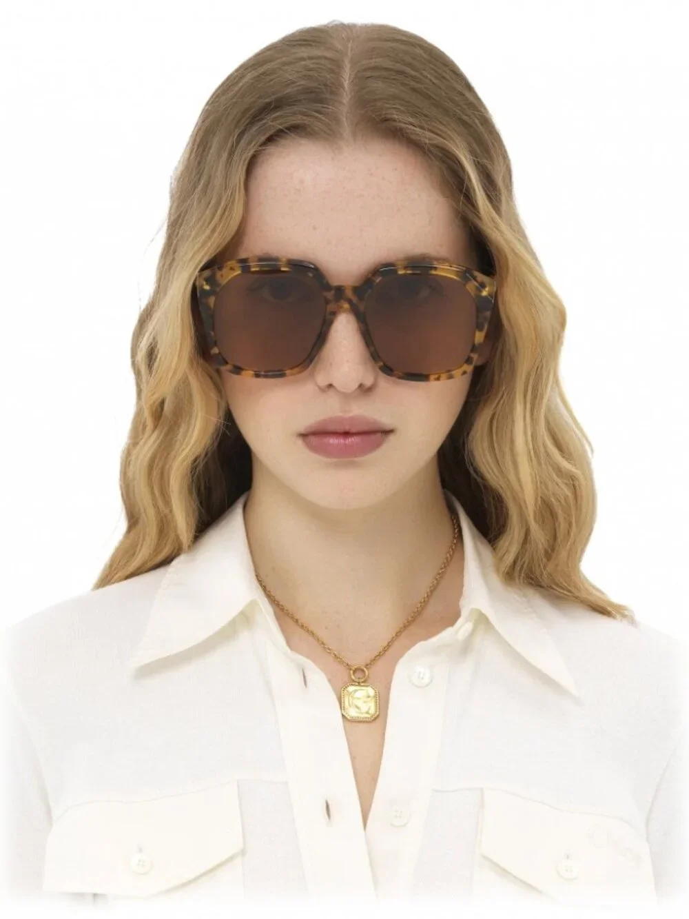 Chloe Salomé Sunglasses - Vintage Tortoise - NWT